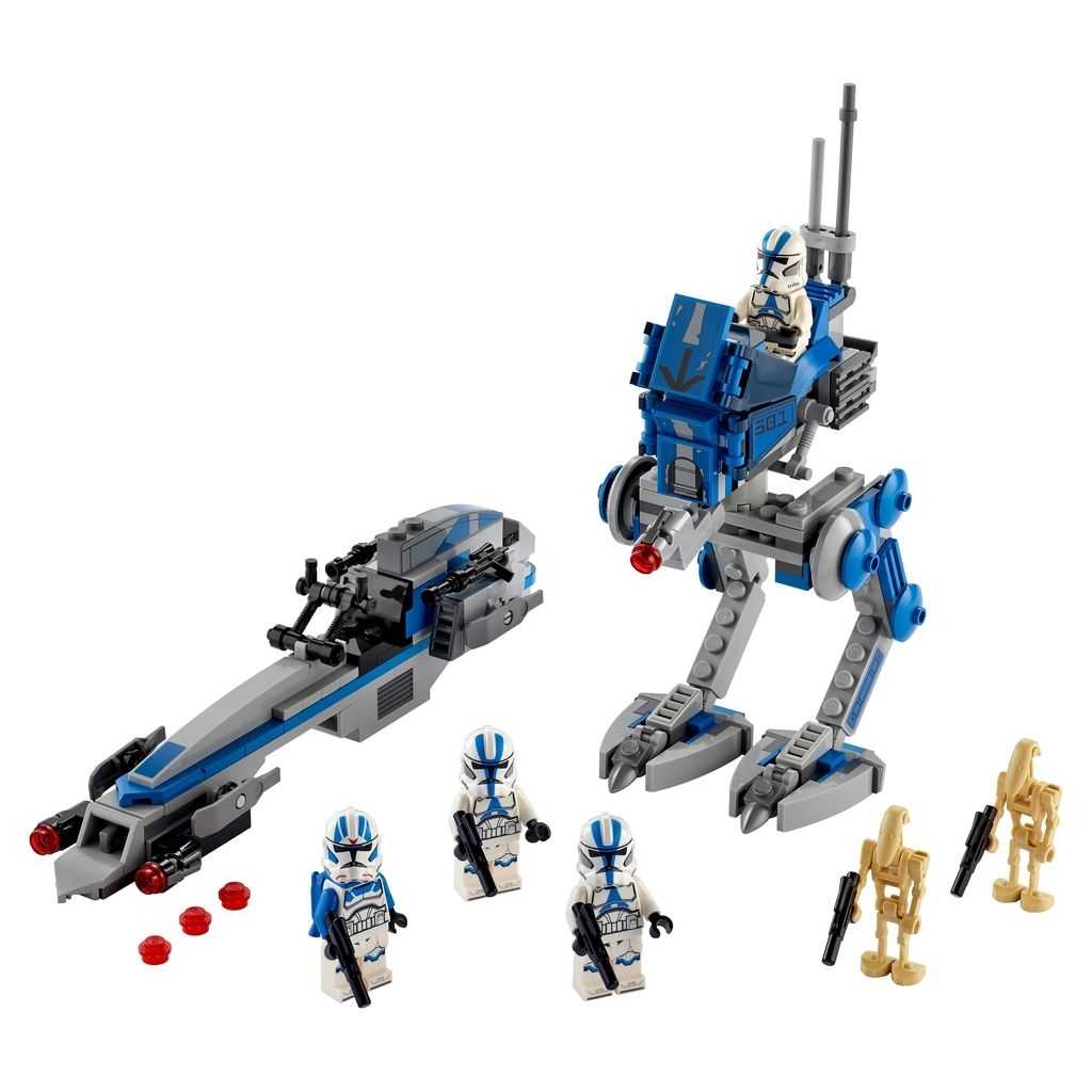 Star Wars Lego Soldados Clon de la Legión 501 Edades 7+ # 75280 Artículo 285 Piezas | UYA-509872